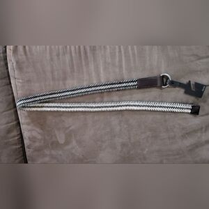 Express Black and White Men's Belt